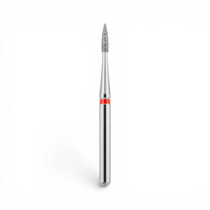 MDT FG Diamond Bur -Short Flame Needle Head 889 Dental Bur, 5pcs