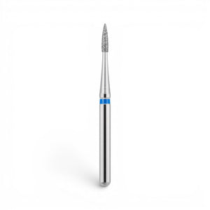 MDT FG Diamond Bur -Short Flame Needle Head 889 Dental Bur, 5pcs