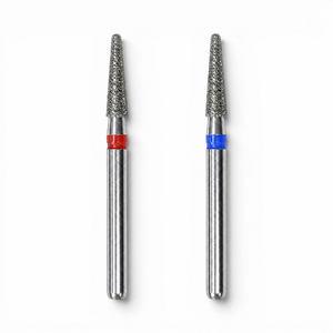 MDT FG Diamond Bur - Round Edge Taper 846KR Dental Bur 6.0mm, 5pcs