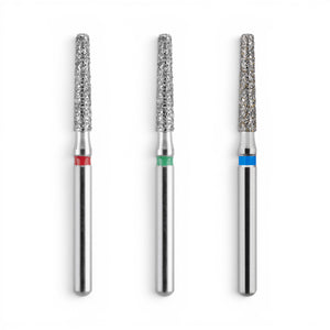 MDT FG Diamond Bur - Round Edge Taper 846KR Dental Bur 8.0mm, 5pcs