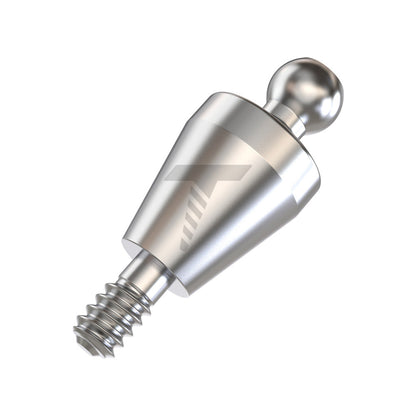Straight Ball Attachment – Regular Platform Conical Connection