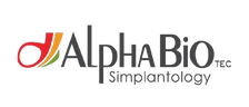 Alpha Bio logo – compatible with GDT Supply USA dental implants and abutments.