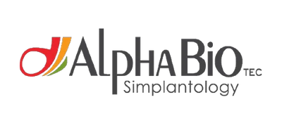 Alpha Bio logo – compatible with GDT Supply USA dental implants and abutments.