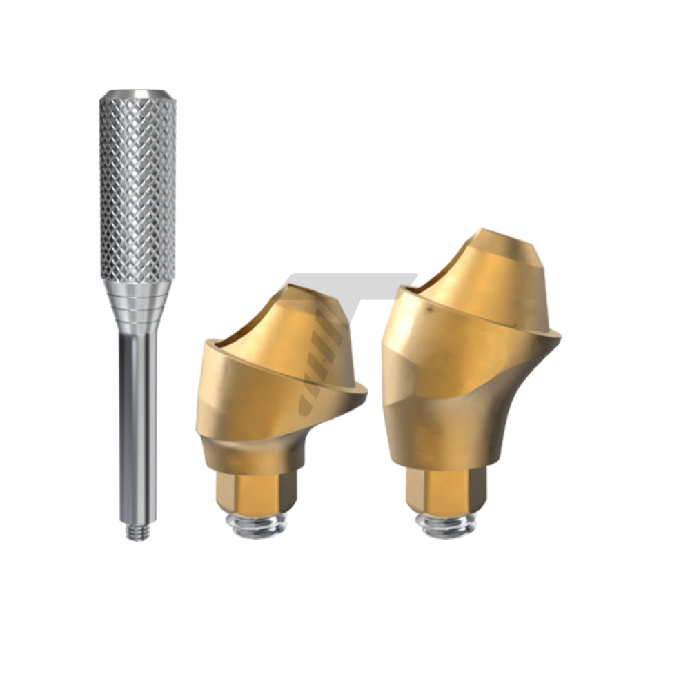 17° Angulated Multi-Unit Abutment – Narrow Platform Conical Connection