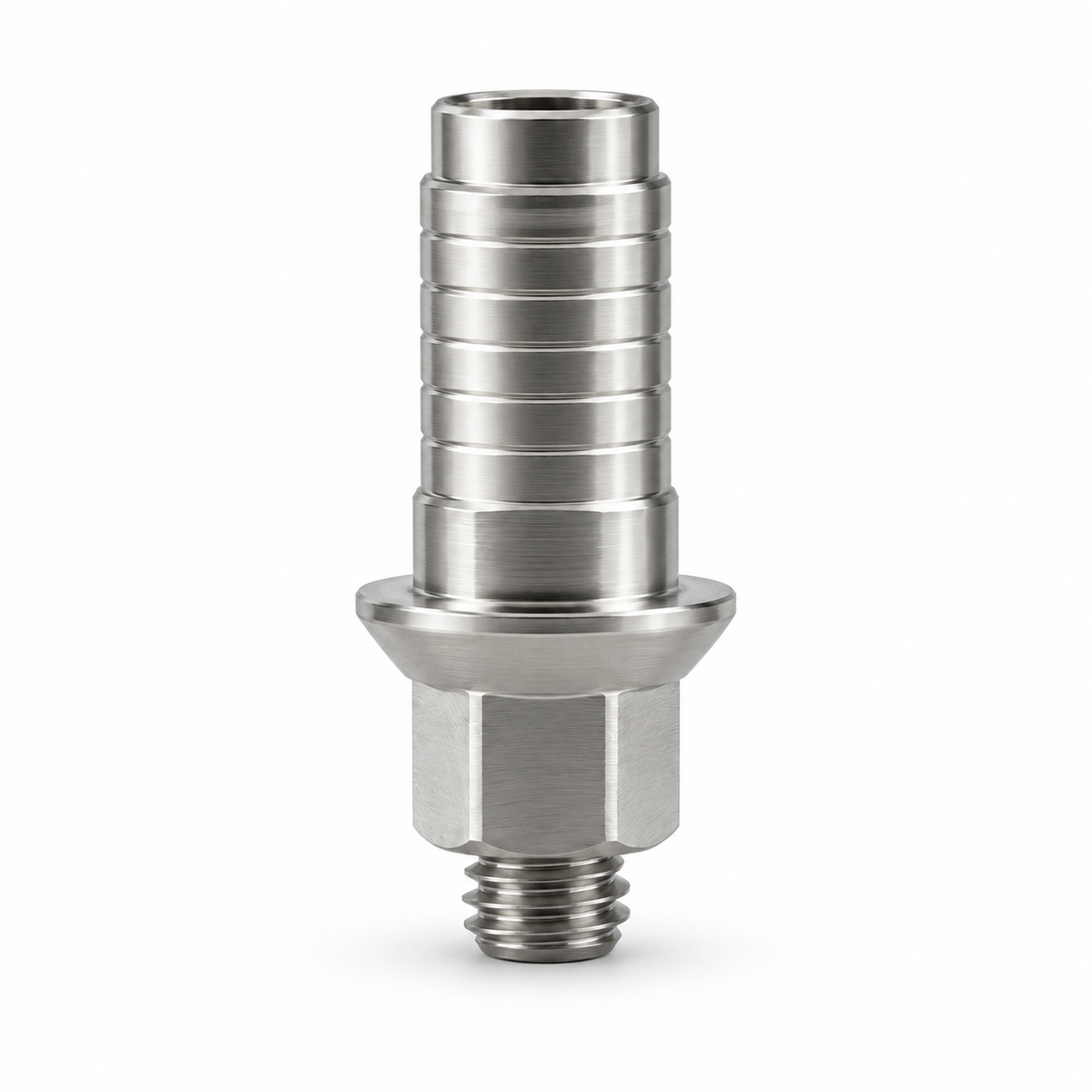 Ti Base Slim Anti Rotational Abutment for Single Crown Ø3.75mm for AB Dent® Internal Hex Standard Platform