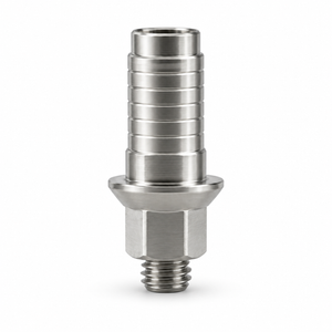 Ti Base Slim Anti Rotational Abutment for Single Crown Ø3.75mm for AB Dent® Internal Hex Standard Platform