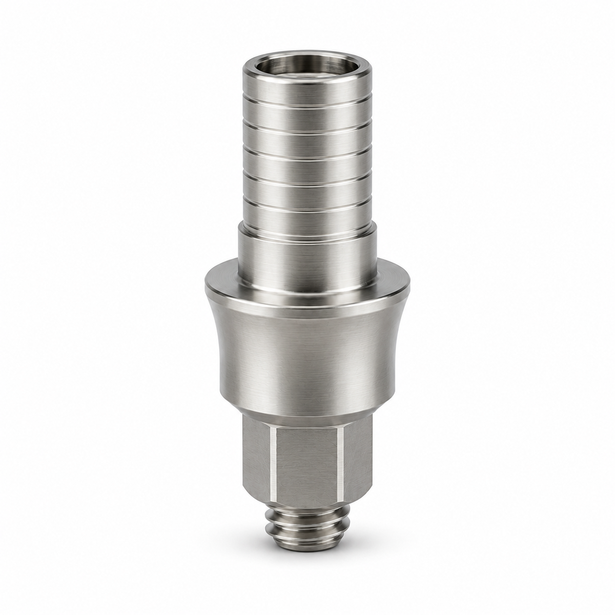 Ti Base Slim Anti Rotational Abutment for Single Crown Ø3.75mm for AB Dent® Internal Hex Standard Platform