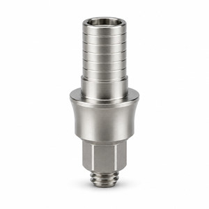 Ti Base Slim Anti Rotational Abutment for Single Crown Ø3.75mm for AB Dent® Internal Hex Standard Platform