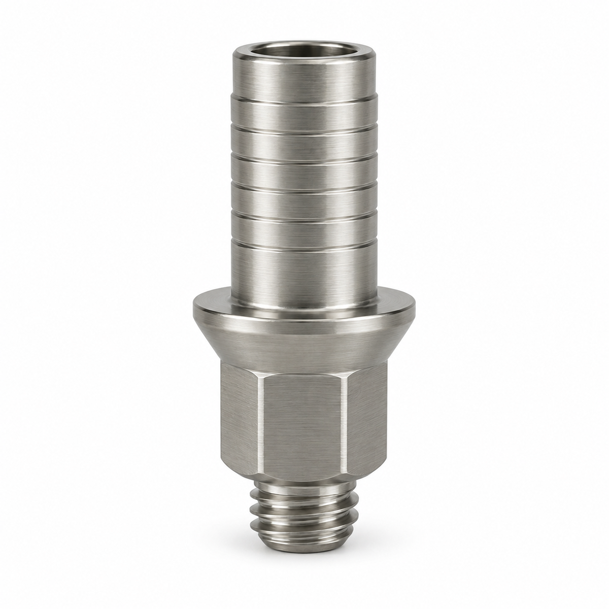 Ti Base Slim Anti Rotational Abutment for Single Crown Ø3.75mm for AB Dent® Internal Hex Standard Platform