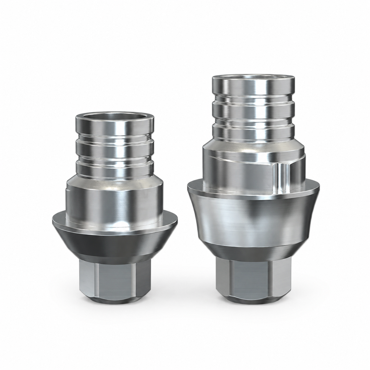 Non-Rotational Titanium Base for SURCAM® Internal Hex Standard Platform