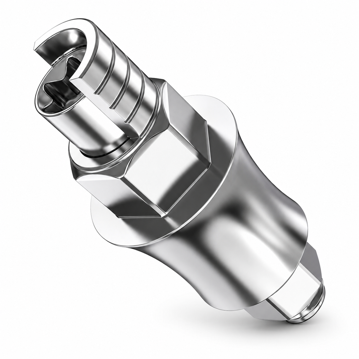 GDT Angulated Anti Rotational Titanium Base – Internal Hex 2.42mm