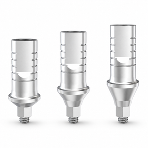 Straight Abutment with Shoulder Ø4.0mm for ADIN® CloseFit Conical Connection Regular Platform