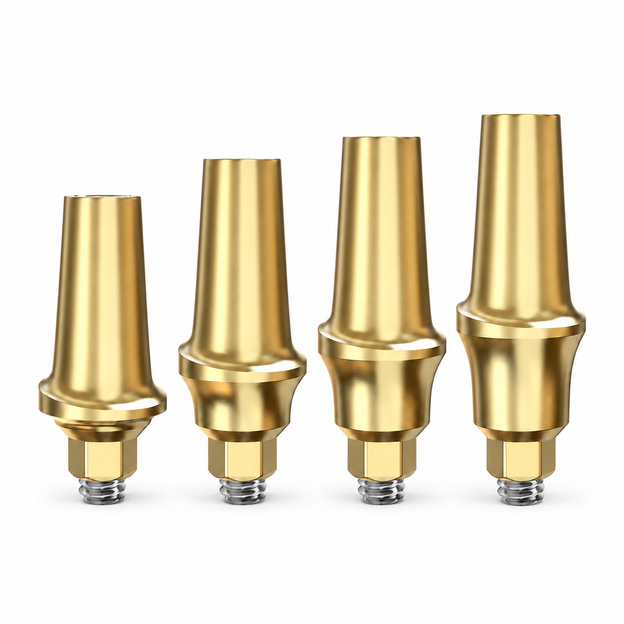 Straight Abutment Concave Anatomic Ø4.5mm for Cortex® Internal Hex Standard Platform