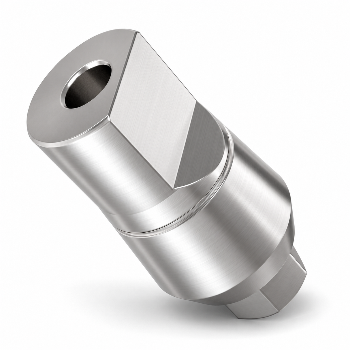 Straight Wide Emergency Profile Abutment Ø5.5mm for Zimmer® Internal Hex 4.5mm Platform