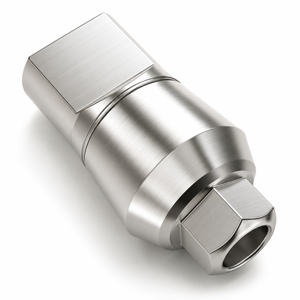 Straight Wide Emergency Profile Abutment Ø5.5mm for Zimmer® Internal Hex 4.5mm Platform