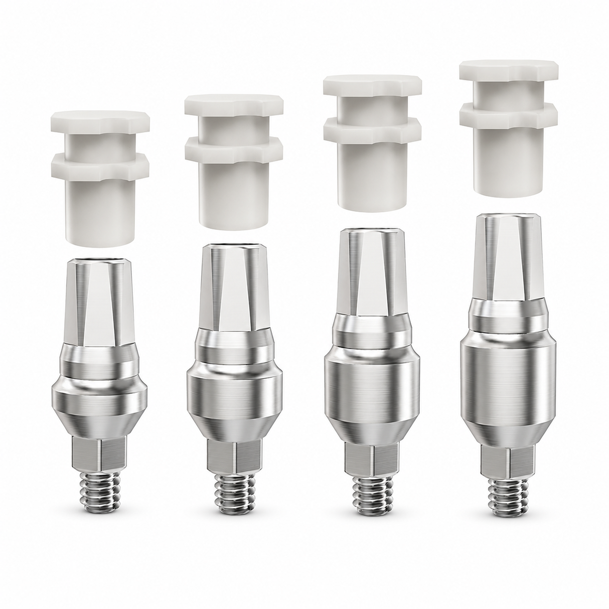Closed Tray Snap-On Transfer Abutment for Ritter® Internal Hex Standard Platform