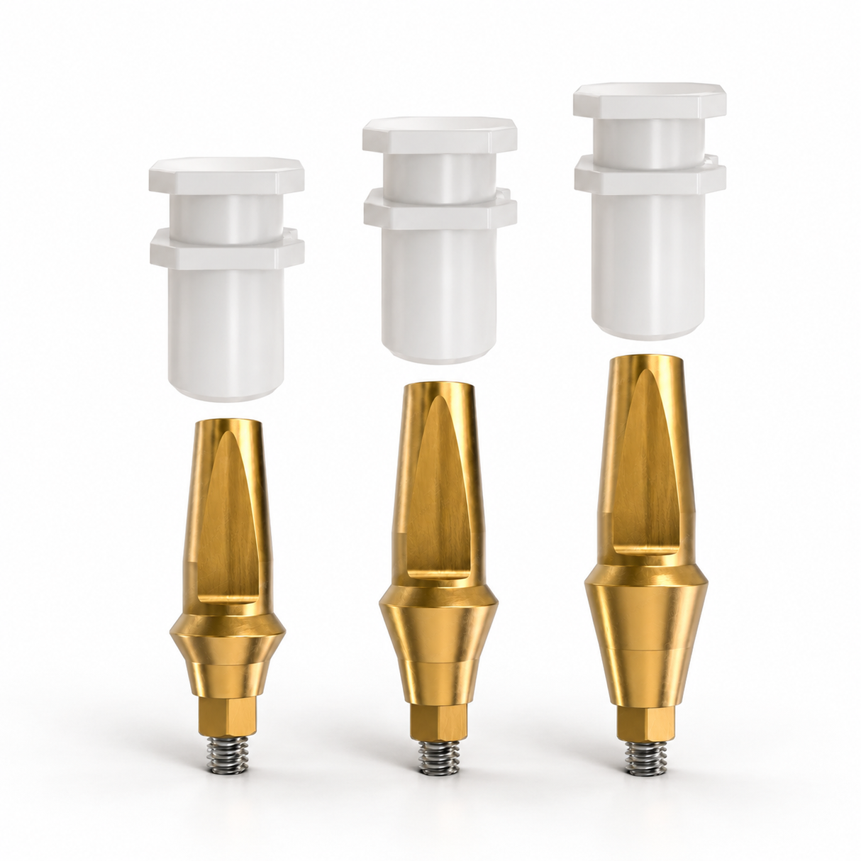 Anatomic Snap-On Transfer Abutment for Implant Direct® Interactive Conical Connection 3.0mm Platform