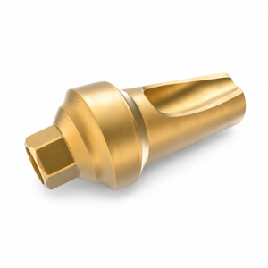 15° Angulated Anatomic Closed Tray Snap-On Transfer Abutment for Implant Direct® Legacy Internal Hex 3.5mm & 4.5mm Platforms
