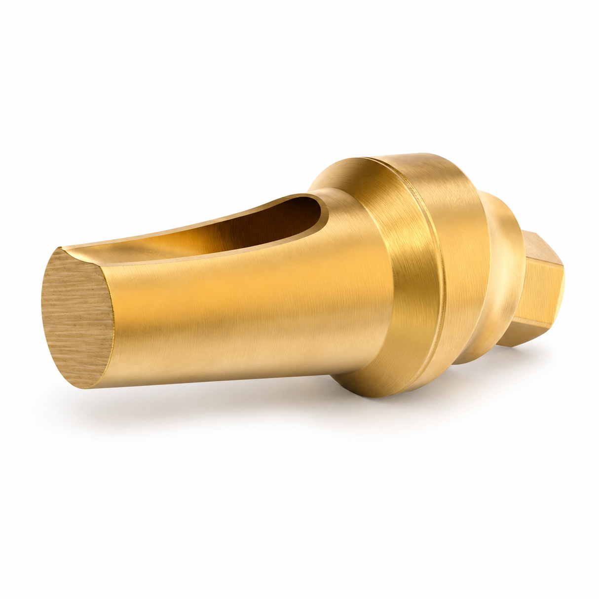15° Angulated Anatomic Closed Tray Snap-On Transfer Abutment for Implant Direct® Legacy Internal Hex 3.5mm & 4.5mm Platforms