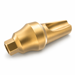 15° Angulated Anatomic Closed Tray Snap-On Transfer Abutment for Implant Direct® Legacy Internal Hex 3.5mm & 4.5mm Platforms