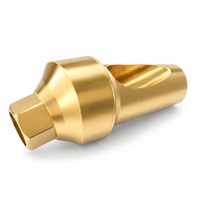 25° Angulated Anatomic Closed Tray Snap-On Transfer Abutment for AB Dent® Internal Hex Standard Platform