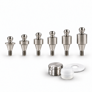Straight Ball Attachment Set – Regular Platform Conical Connection