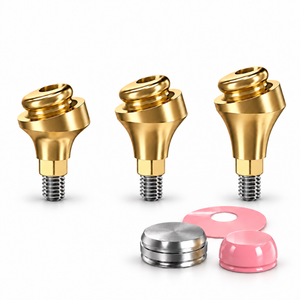 Angulated 18° Click Attachment Set – Narrow Platform Conical Connection