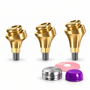 Angulated 18° Click Attachment Set – Narrow Platform Conical Connection