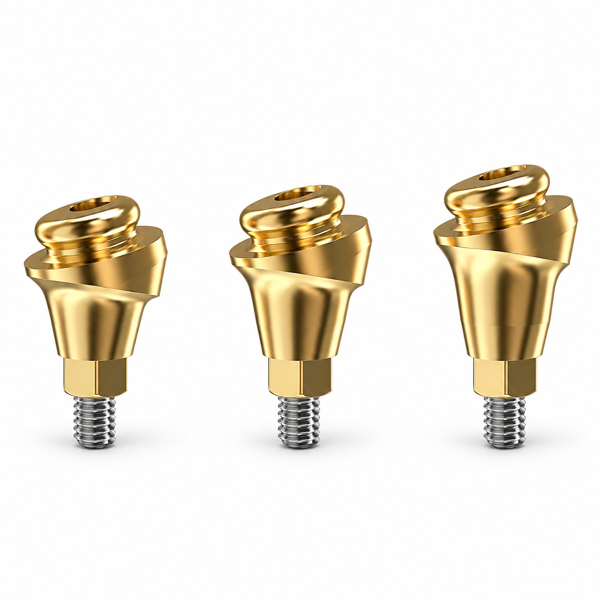 Angulated 18° Premium Click Attachment Kit – Regular Platform Conical Connection