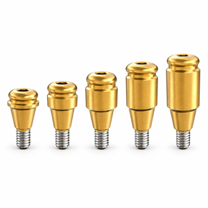 Straight Click Attachment Set – Regular Platform Conical Connection