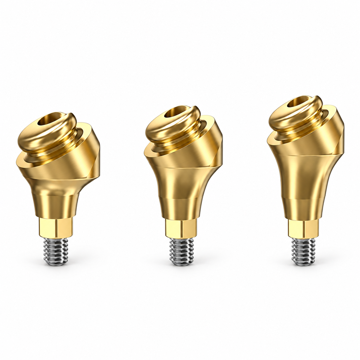 Angulated 30° Premium Click Attachment Kit – Narrow Platform Conical Connection