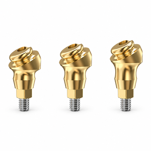 Angulated 30° Click Attachment Set – Regular Platform Conical Connection