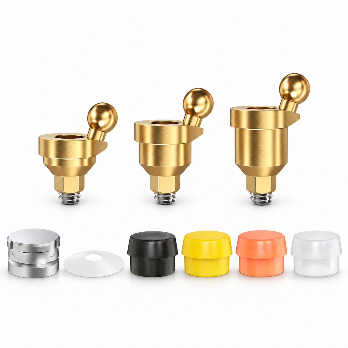Angulated 18° Premium Ball Attachment Kit – Internal Hex SP