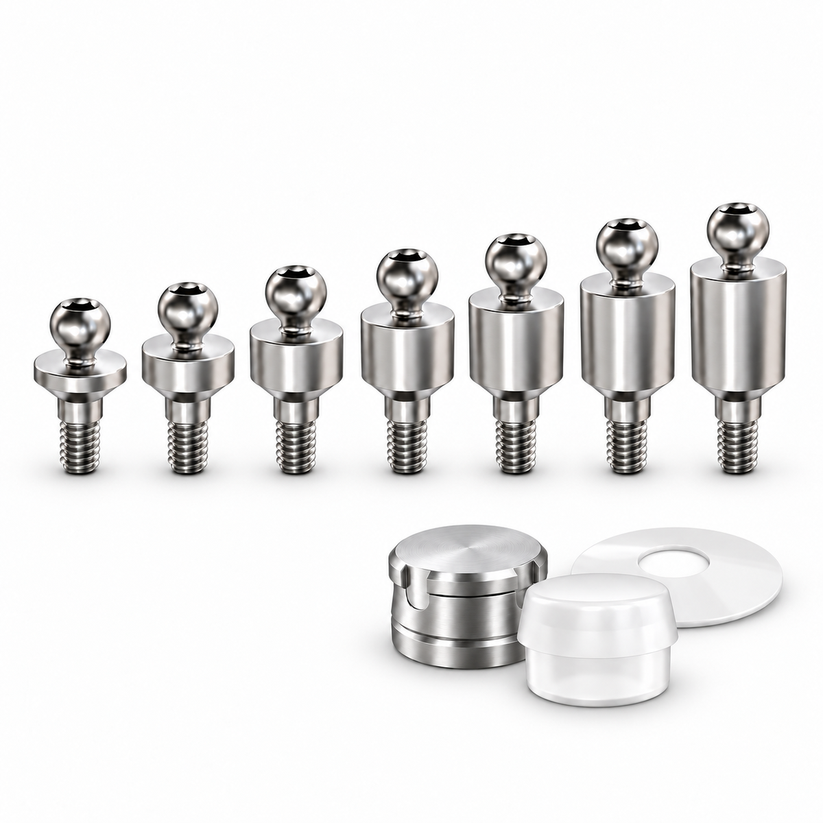 Straight Ball Attachment Set – Internal Hex SP