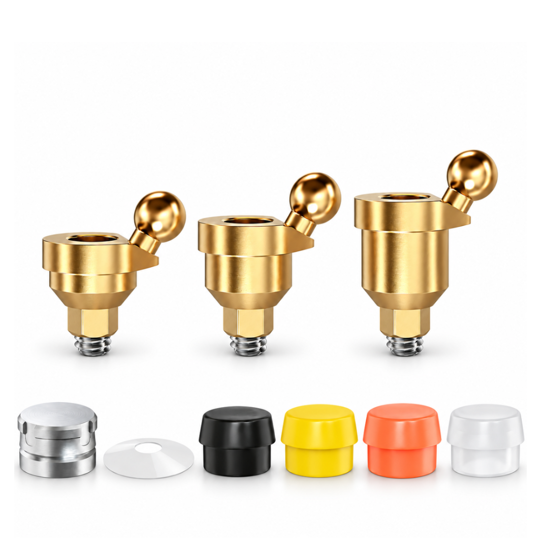 Angulated 30° Premium Ball Attachment Kit – Internal Hex SP