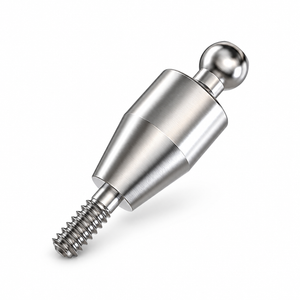 Straight Premium Ball Attachment Kit – Narrow Platform Conical Connection