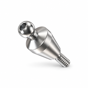 Straight Premium Ball Attachment Kit – Narrow Platform Conical Connection