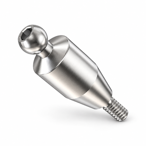 Straight Premium Ball Attachment Kit – Narrow Platform Conical Connection