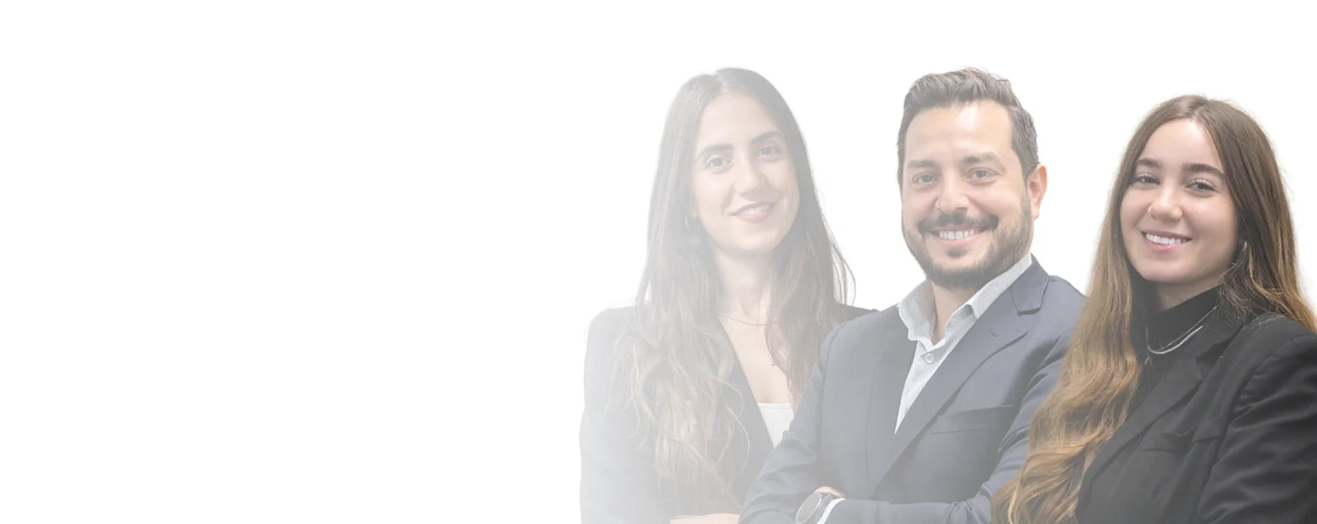 GDT Supply support team standing together with a white overlay