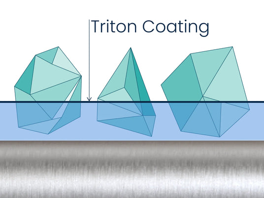 Triton Coating for Stronger Diamond Bonding