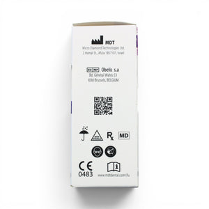 MDT FG Diamond Bur - Round 801 Dental Bur, 5pcs
