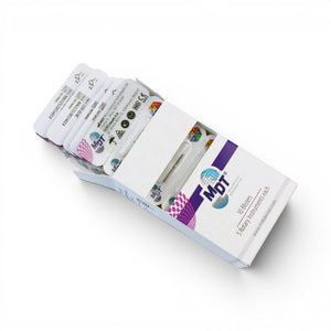 MDT FG Diamond Bur - Round Edge Cylinder 837KR Dental Bur, 5pcs