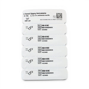 MDT FG Diamond Bur - Flame 863 Dental Bur, 5pcs