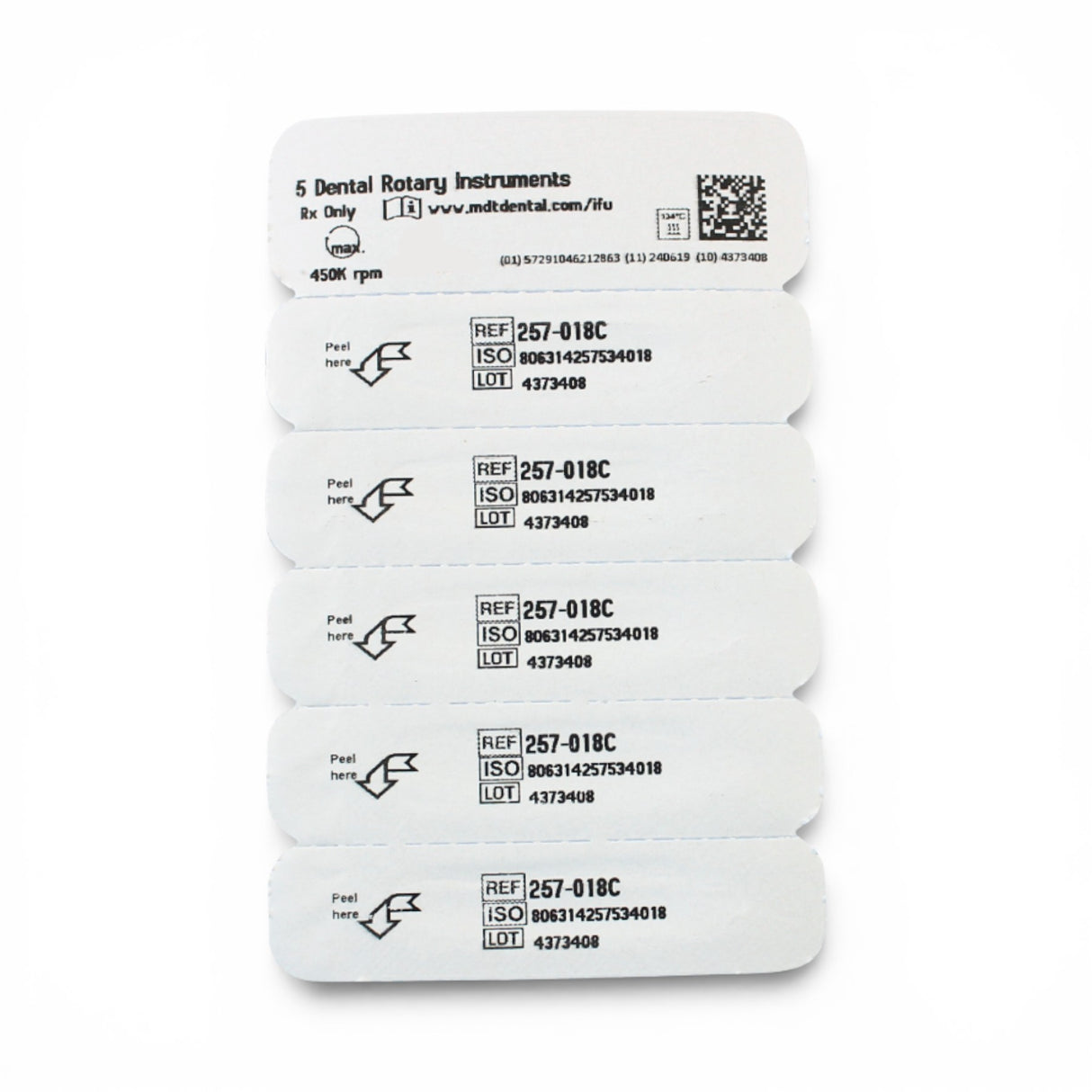 MDT FG Diamond Bur - Football 368 Dental Bur, 5pcs