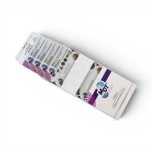 MDT FG Diamond Bur - Round Edge Taper 845KR Dental Bur, 5pcs