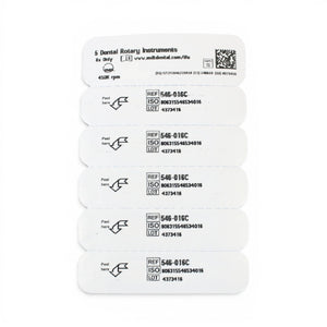 MDT FG Diamond Bur - Round Edge Taper 846KR Dental Bur 8.0mm, 5pcs