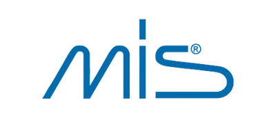 MIS Implants logo – compatible with GDT Supply USA Internal Hex connection system.