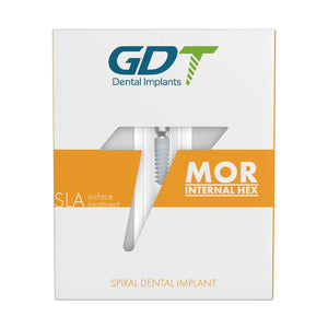 GDT MOR Spiral Implant - Internal Hex Connection