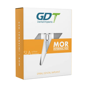GDT MOR Spiral Implant - Internal Hex Connection