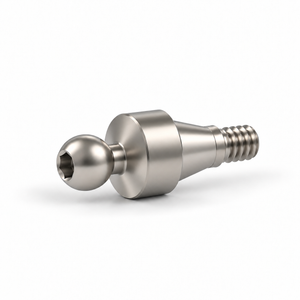 Straight Premium Ball Attachment Kit – Regular Platform Conical Connection